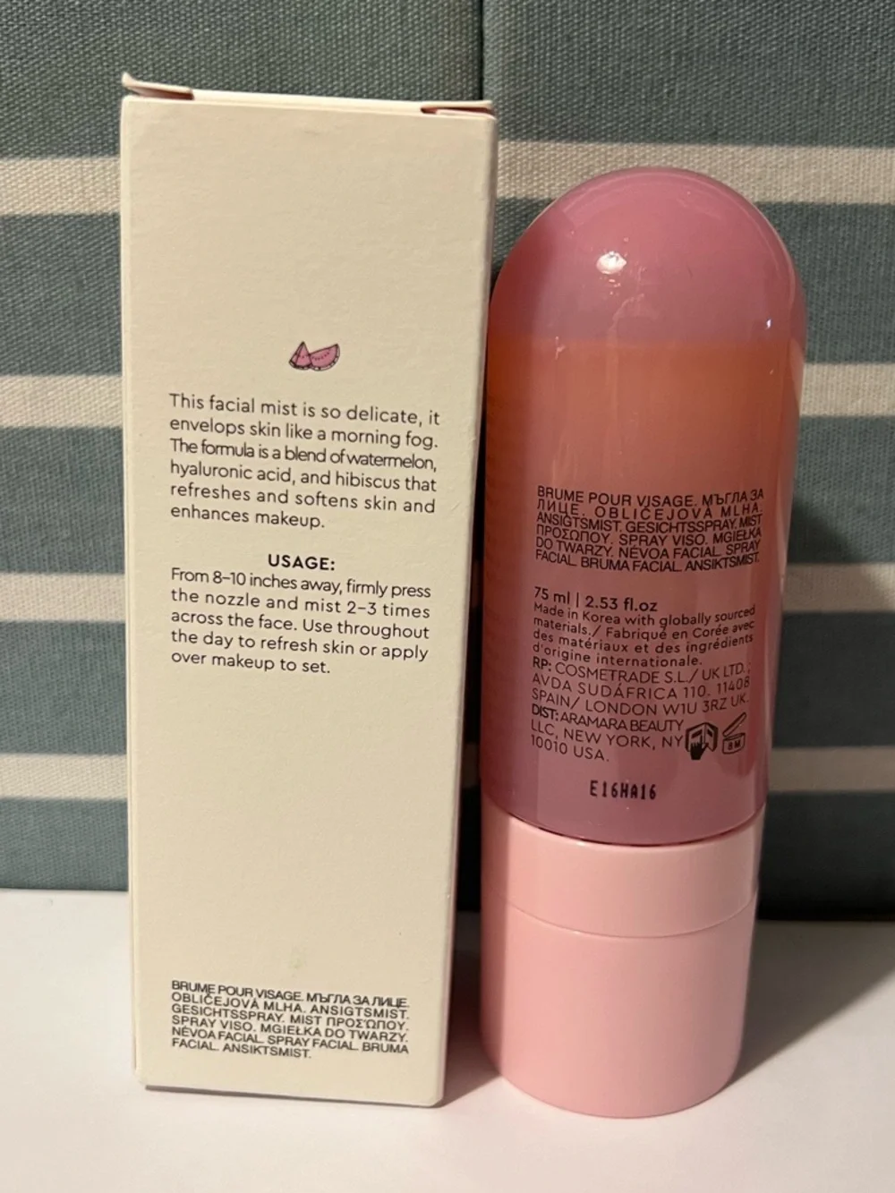 Glow Recipe Pink Watermelon Glow Ultra-Fine Facial Mist